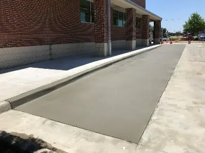 Commercial concrete work